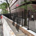 4 foot solid fence plated custom
