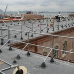 pipe roof parapat railings