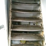 steel old damaged hazard