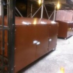 garbage storage bins