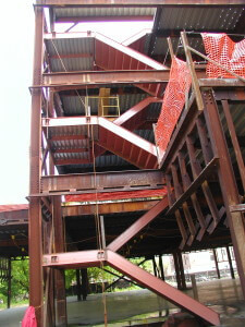 pan staircases landing structural