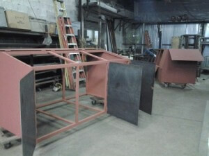 steel structural bins