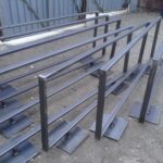 tubular steel partition