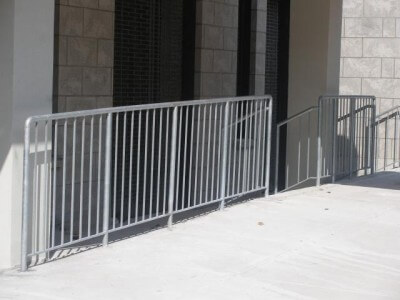 steel commerical fences guards