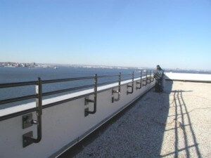 rooftop railings steel