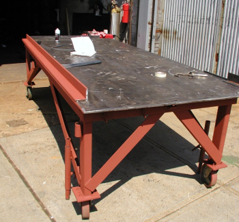 commercial welded table